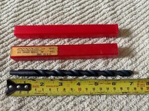 1 SKF 25/64" HSS Drill ~7” HSS